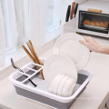 Multifunction  Bowl and Chopsticks Kitchen Fold Plastic Fruit Cleaning Storage Rack From direct factory